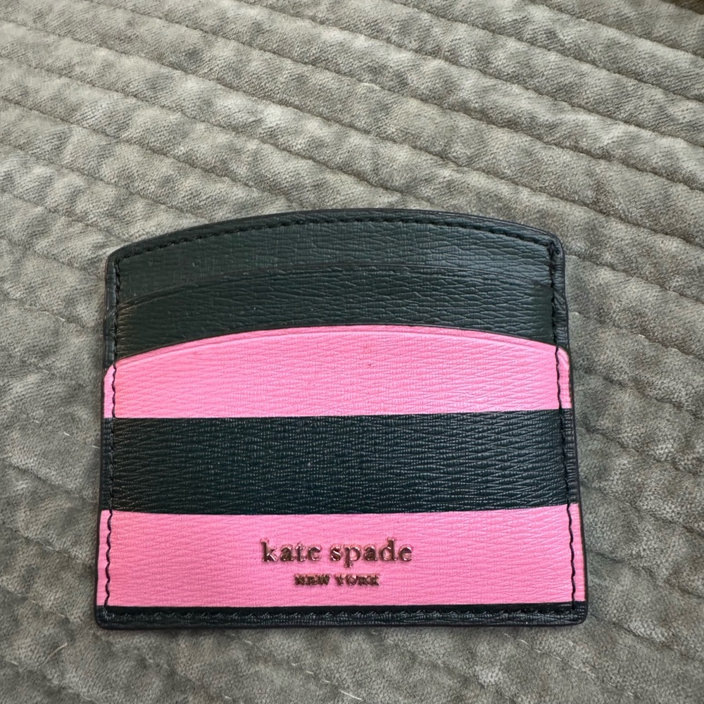 Kate Spade Stripe cardholder